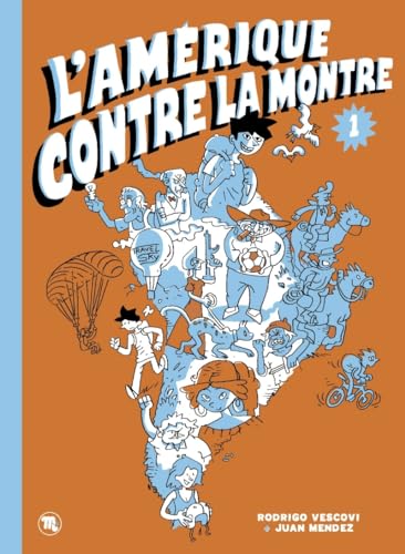 L'amérique contre la montre #1 cover