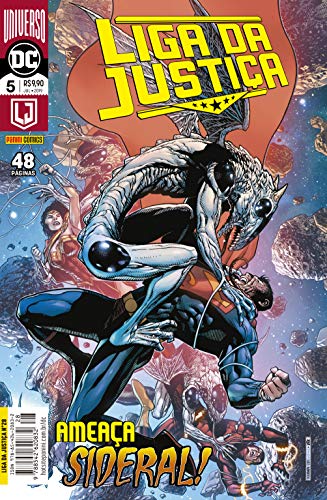 Liga da Justiça #5 cover