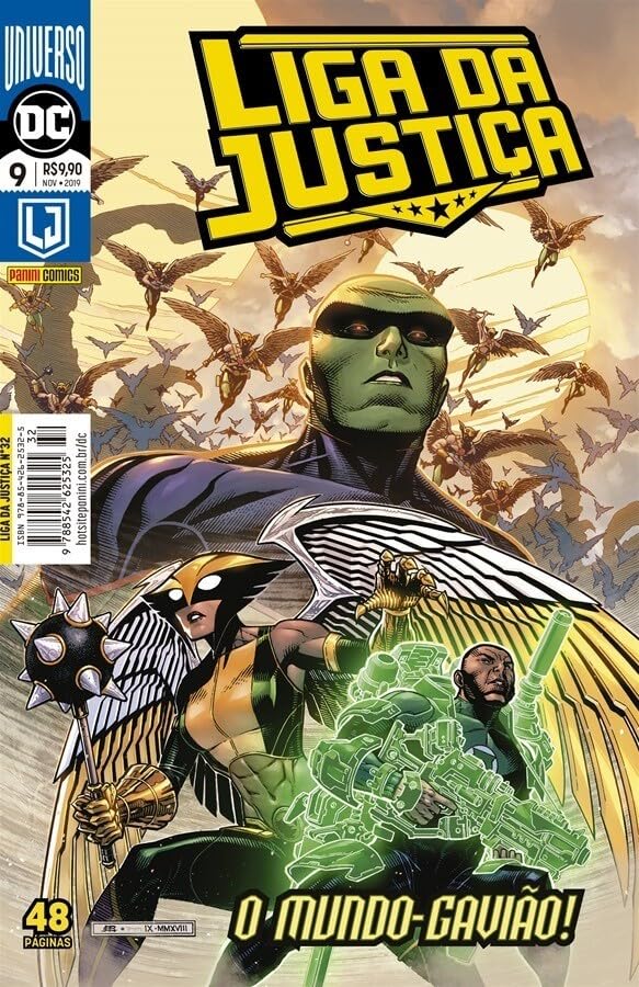 Liga da Justiça #9 cover
