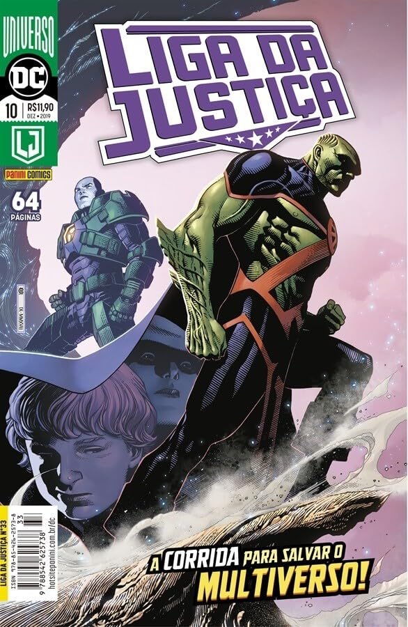 Liga da Justiça #10 cover