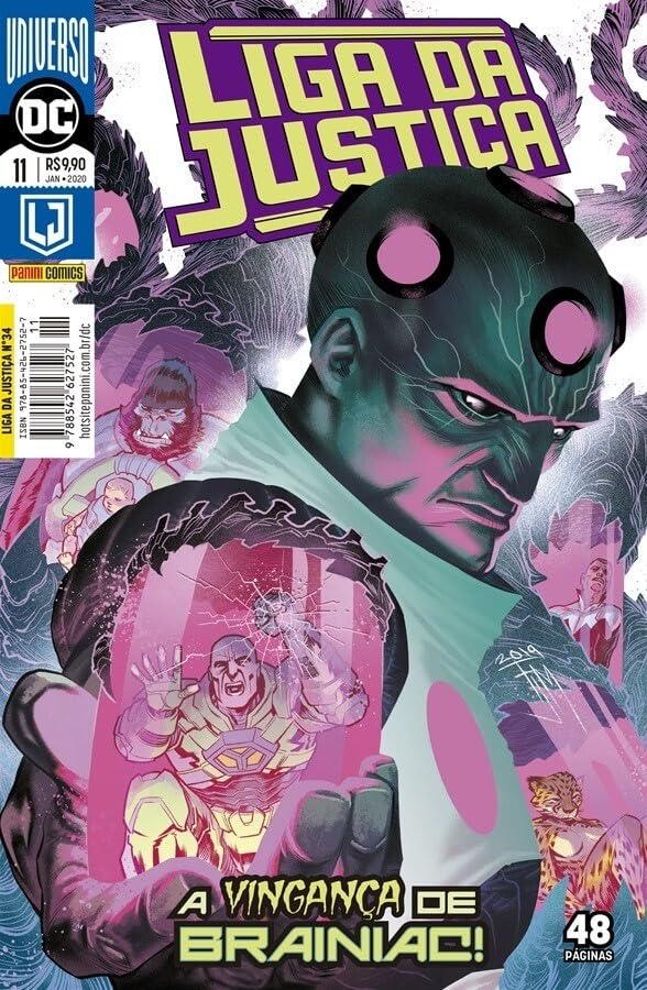 Liga da Justiça #11 cover