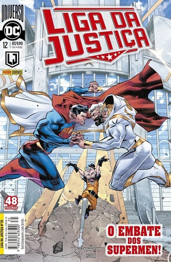 Liga da Justiça #12 cover