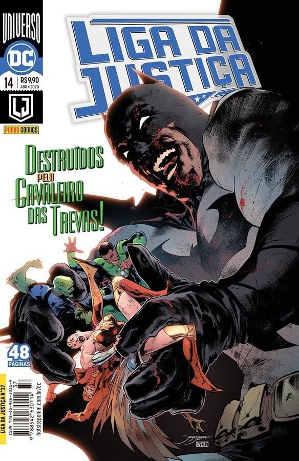 Liga da Justiça #14 cover