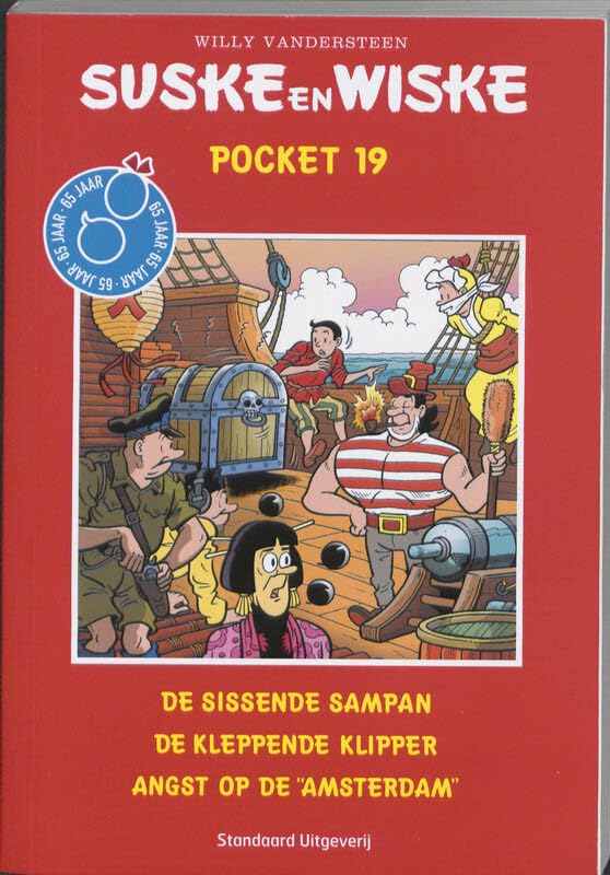 Suske en Wiske Pocket #19 cover