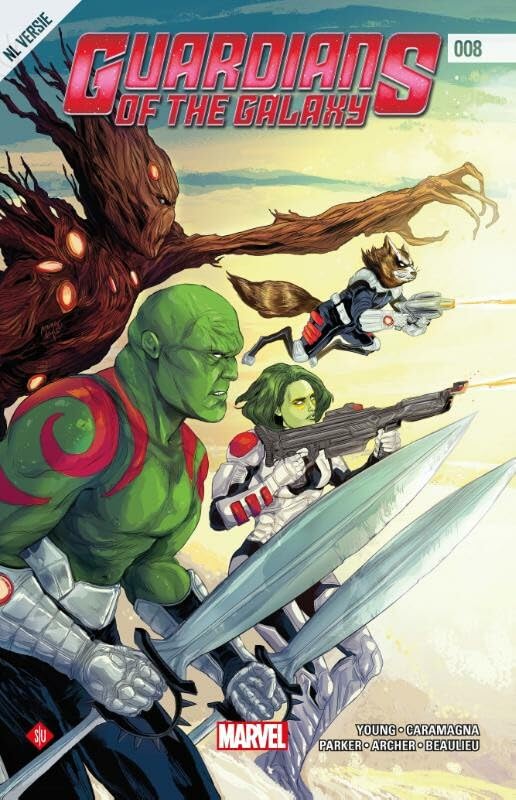 Guardians of the Galaxy #8 cover