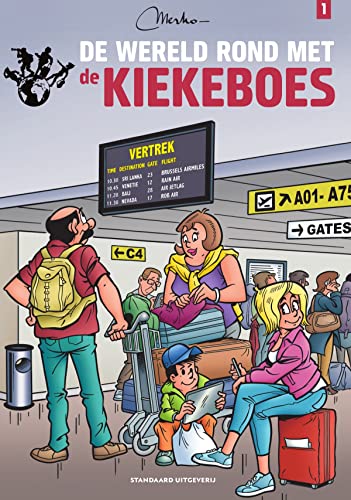 De wereld rond met de Kiekeboes #1 cover