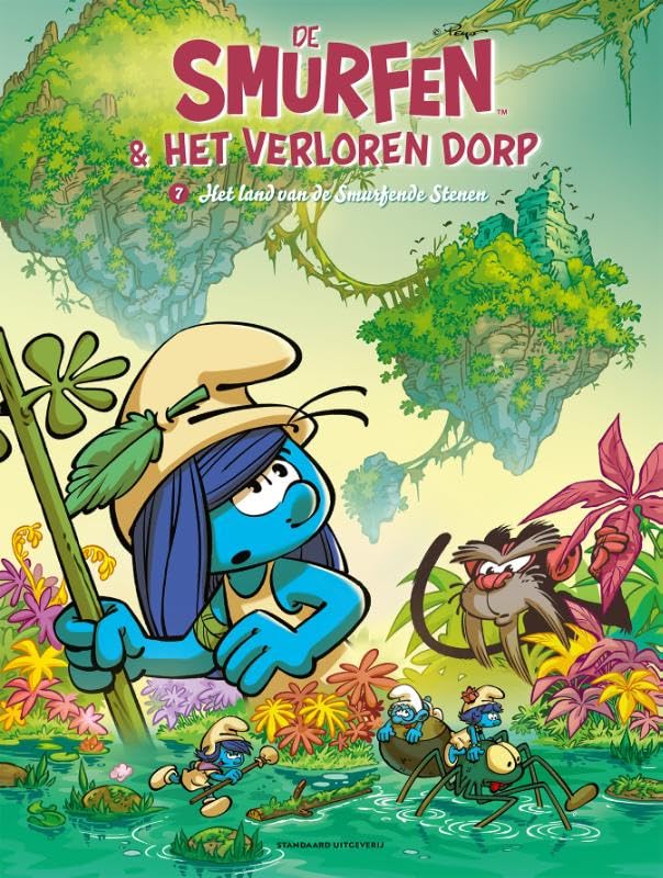 De Smurfen en het verloren dorp #7 cover
