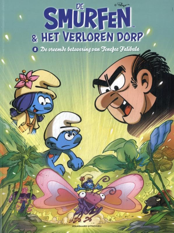 De Smurfen en het verloren dorp #8 cover