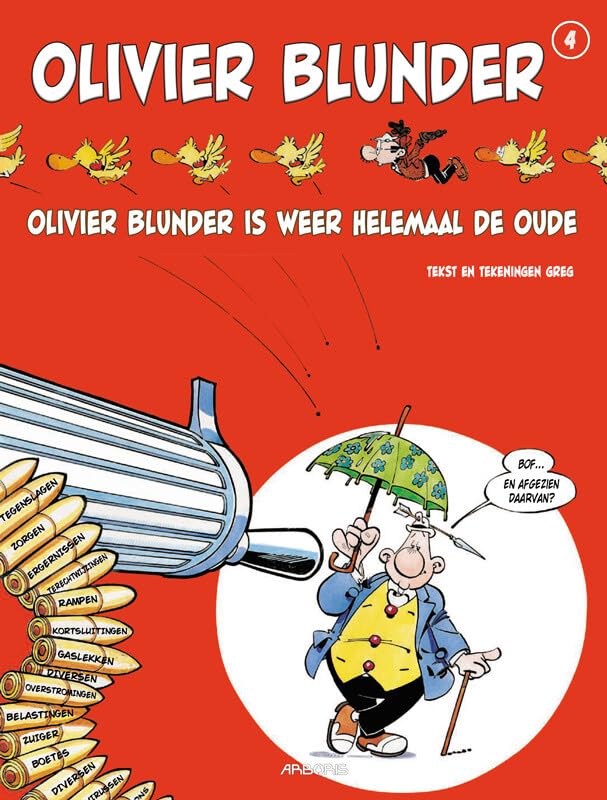 Olivier Blunder's nieuwe avonturen #4 cover
