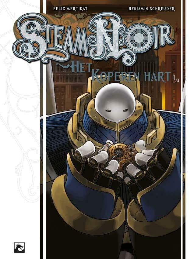 Steam Noir - Het koperen hart #1 cover