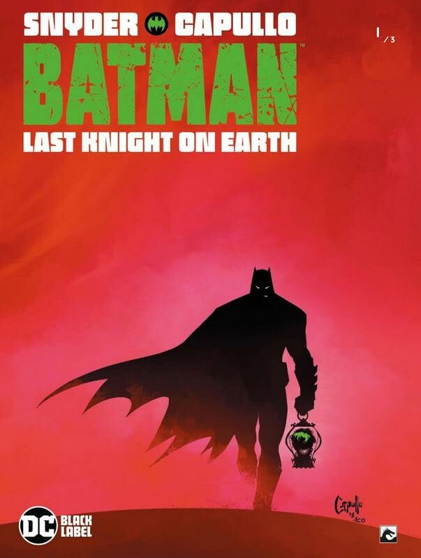 Batman Last Knight on Earth #1 cover