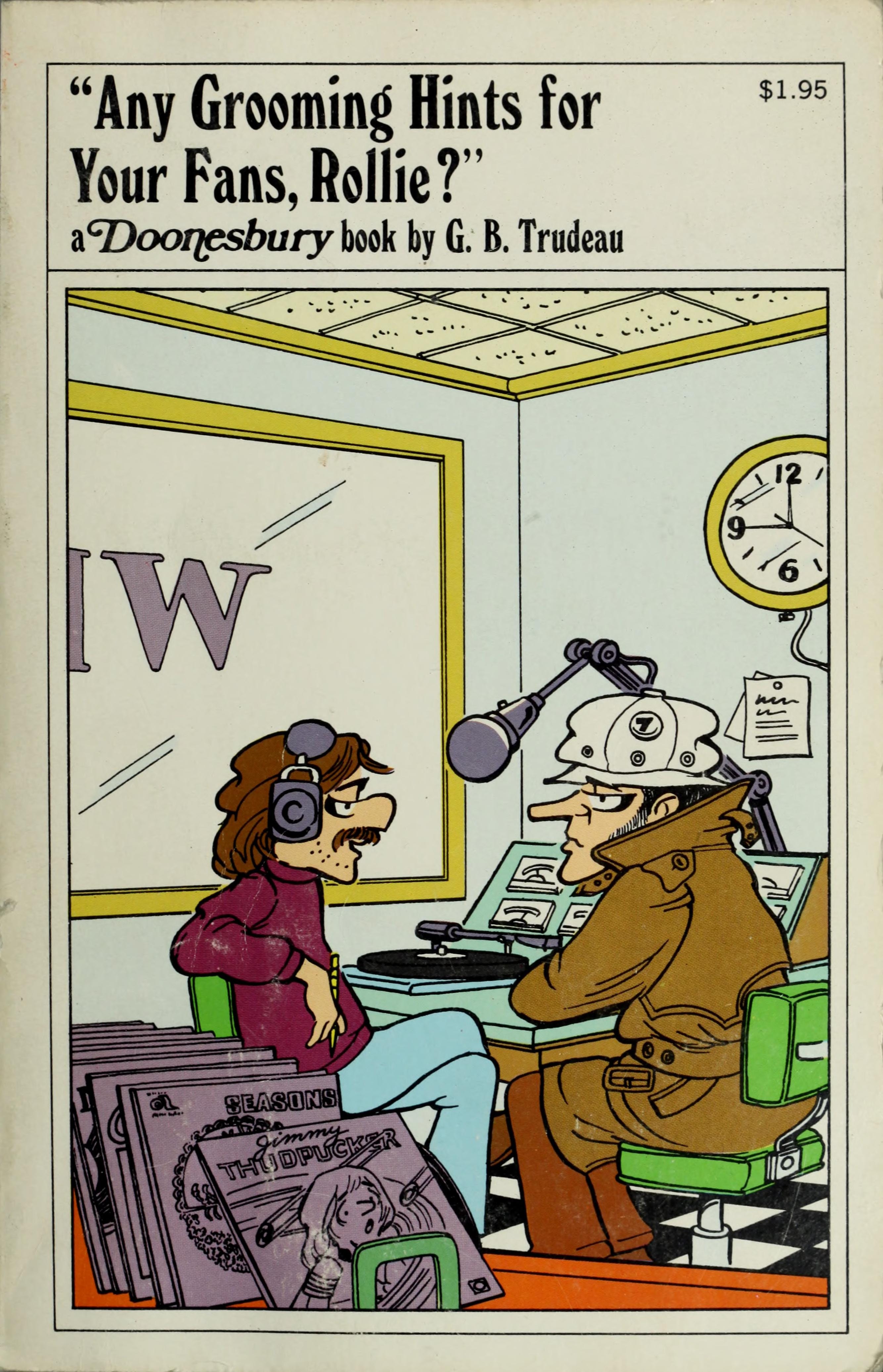 "Any Grooming Hints for Your Fans, Rollie?" (A Doonesbury Book) #[nn]
