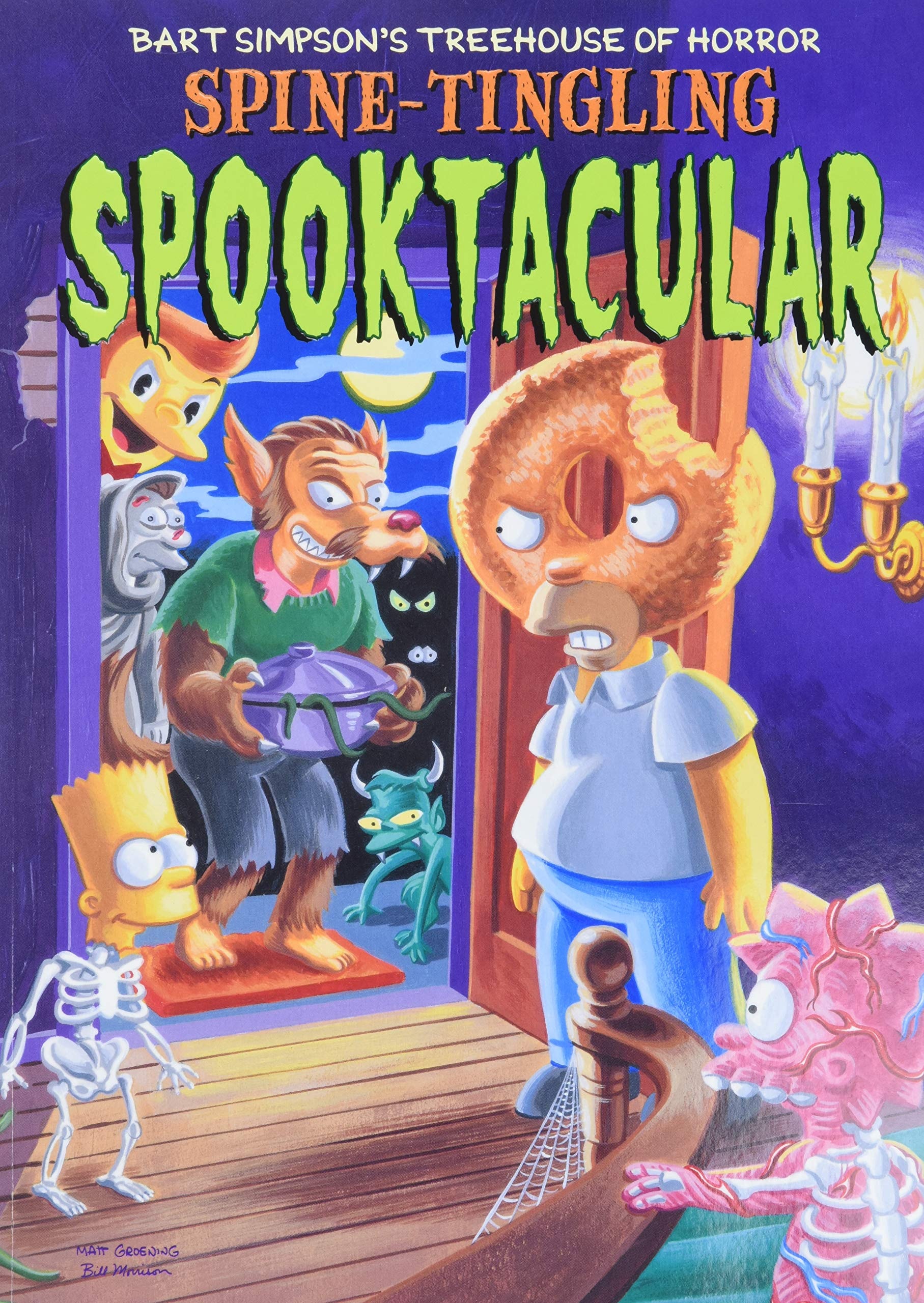 Bart Simpson's Treehouse of Horror: Spine-Tingling Spooktacular #[nn] cover