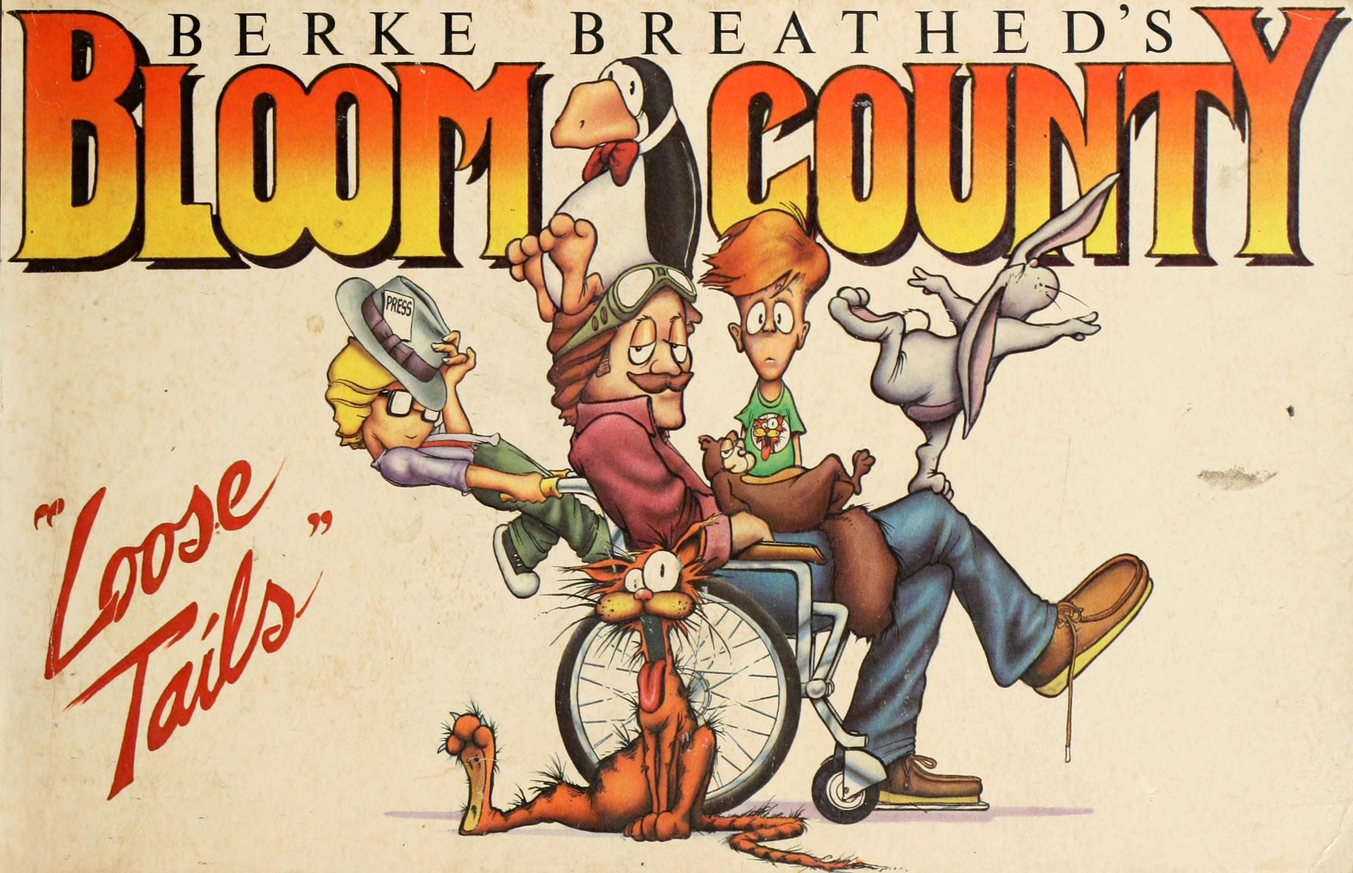 Bloom County "Loose Tails" #[nn] cover