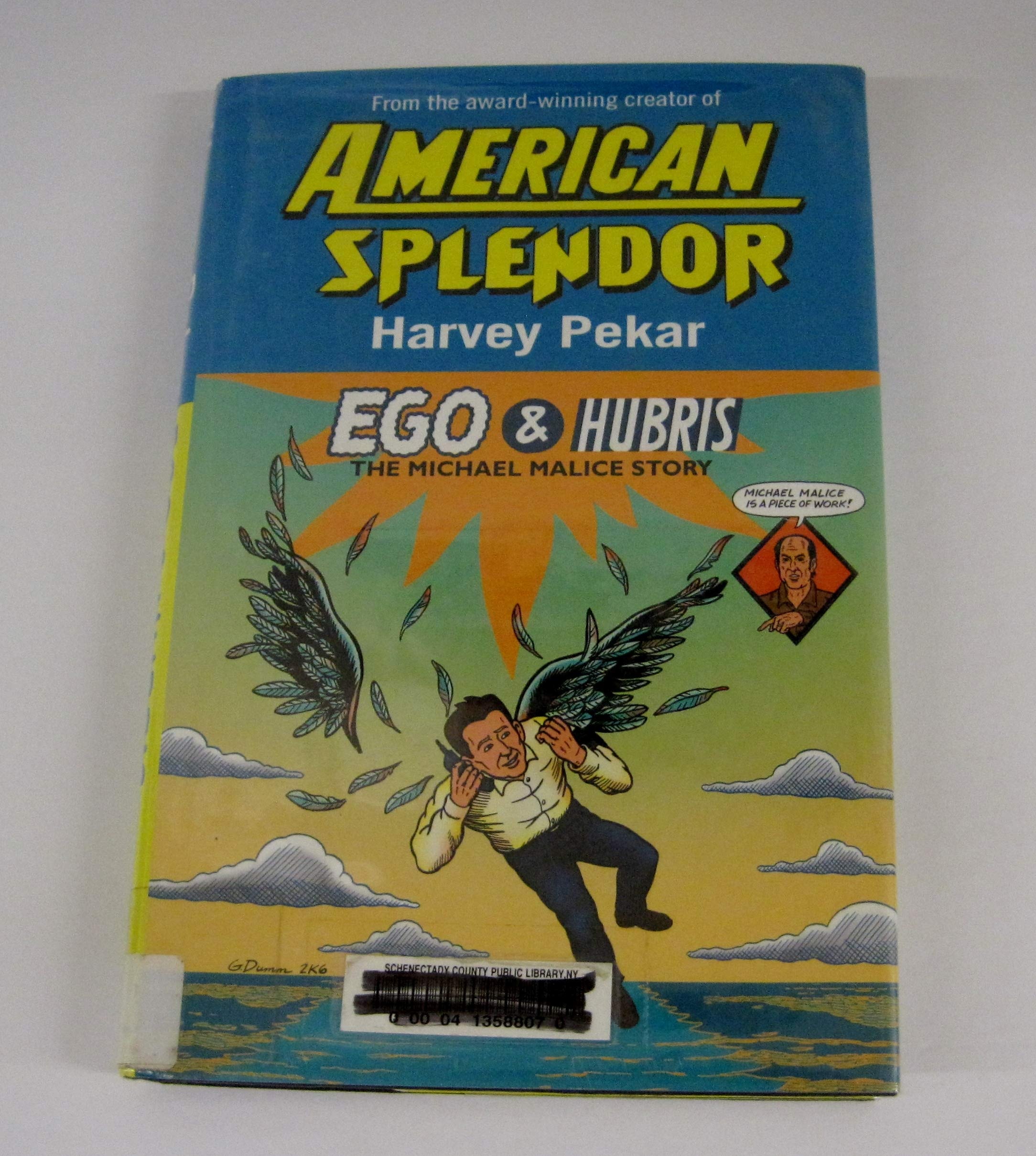 American Splendor: Ego & Hubris: The Michael Malice Story #[nn] cover