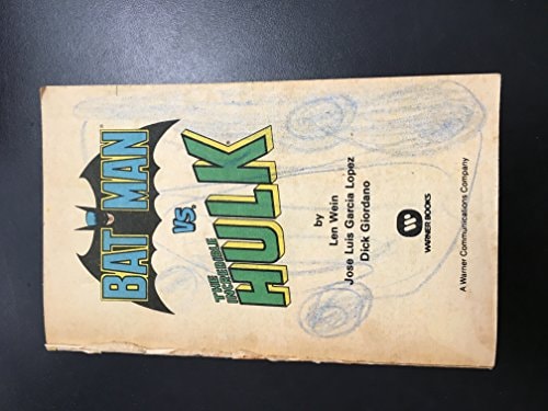 Batman vs. The Incredible Hulk #30-244 cover