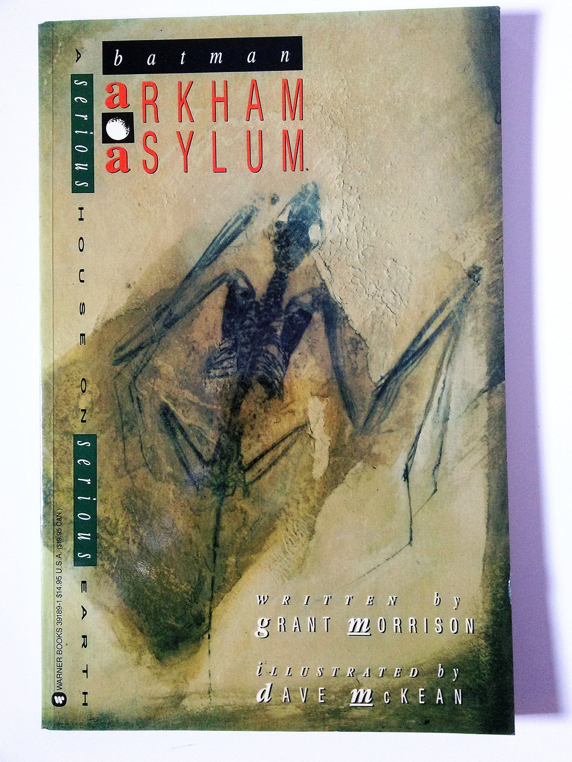 Batman: Arkham Asylum: A Serious House on Serious Earth #[nn] cover