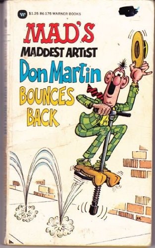 Mad's Maddest Artist Don Martin Bounces Back! #86-175 [2] cover
