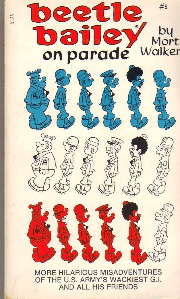 Beetle Bailey on Parade #16899-5 cover