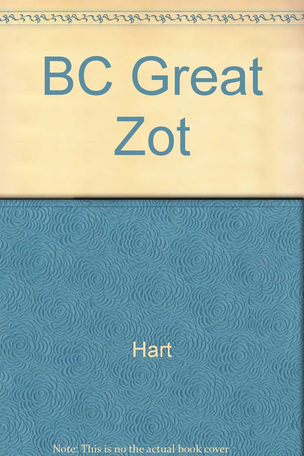 B.C. Great Zot, I'm Beautiful #12526 cover