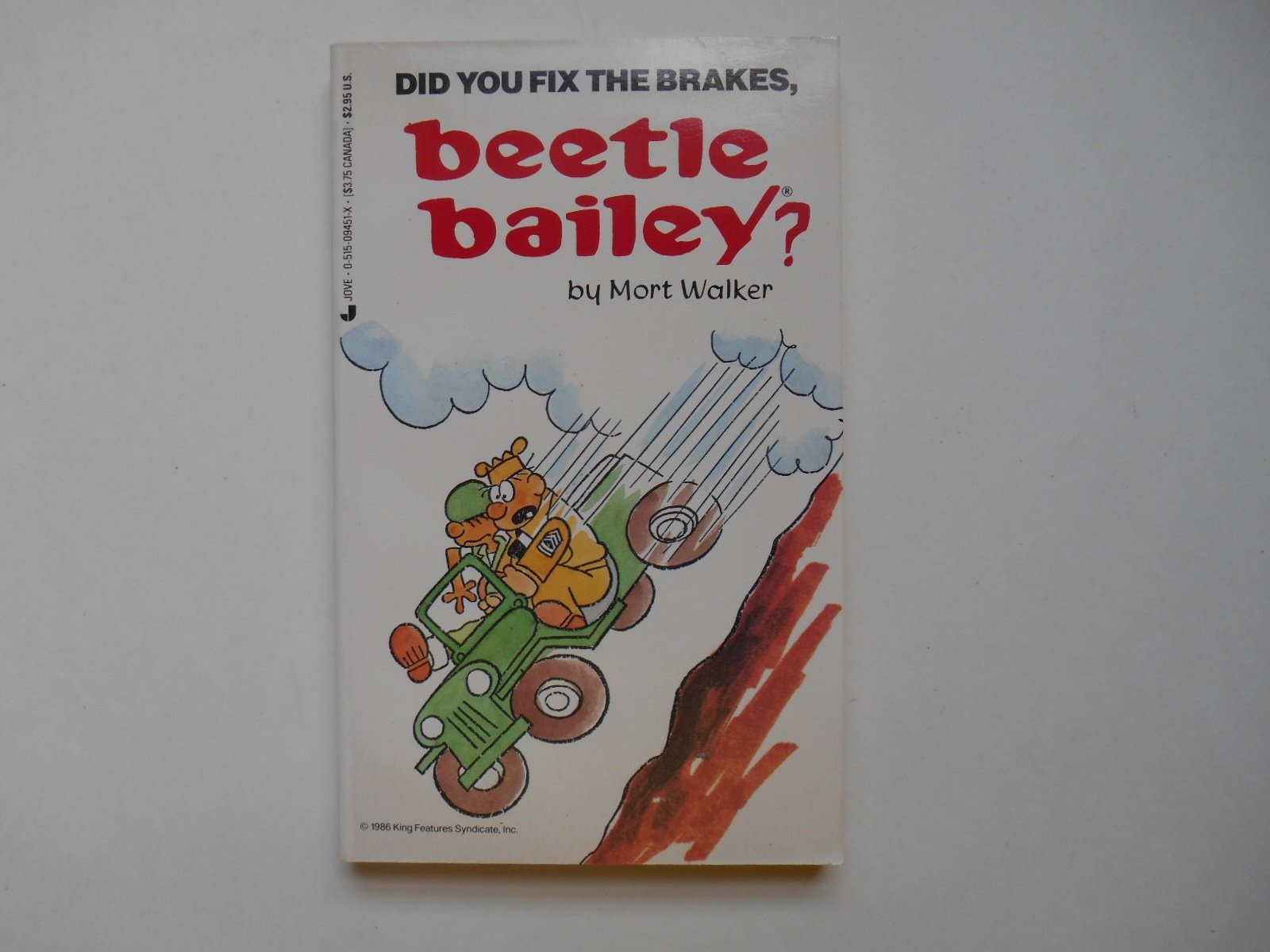 Did You Fix the Brakes, Beetle Bailey #9451 cover