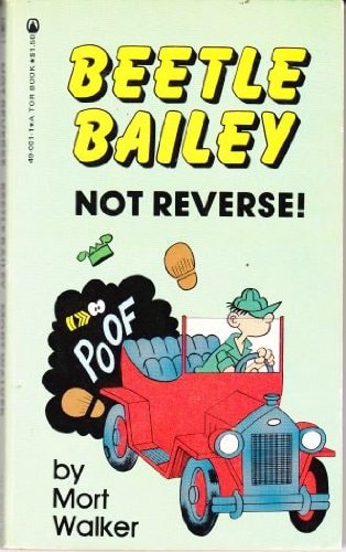 Beetle Bailey: Not Reverse! #49001 cover