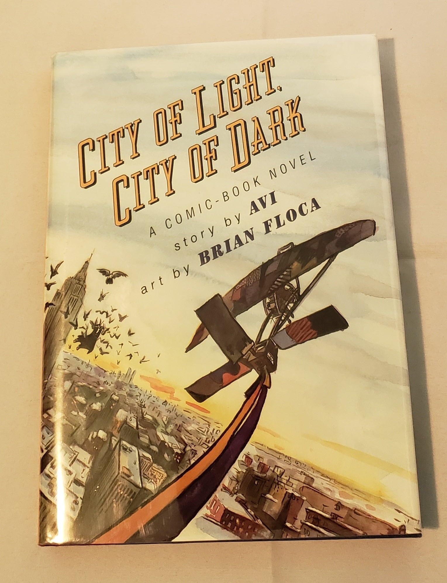 City of Light, City of Dark: A Comic Book Novel #[nn] cover