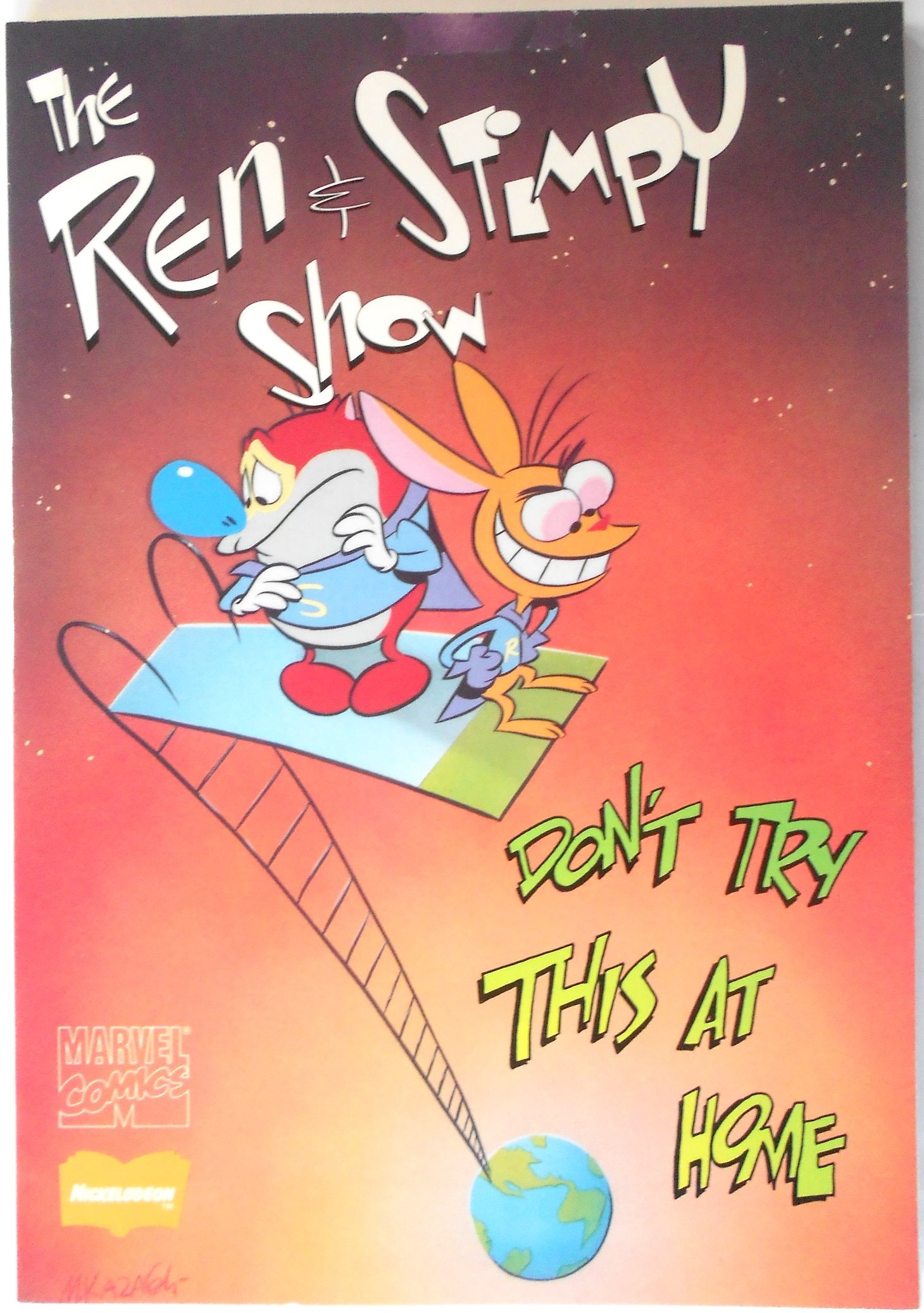 The Ren & Stimpy Show: Don't Try This at Home #[nn] cover