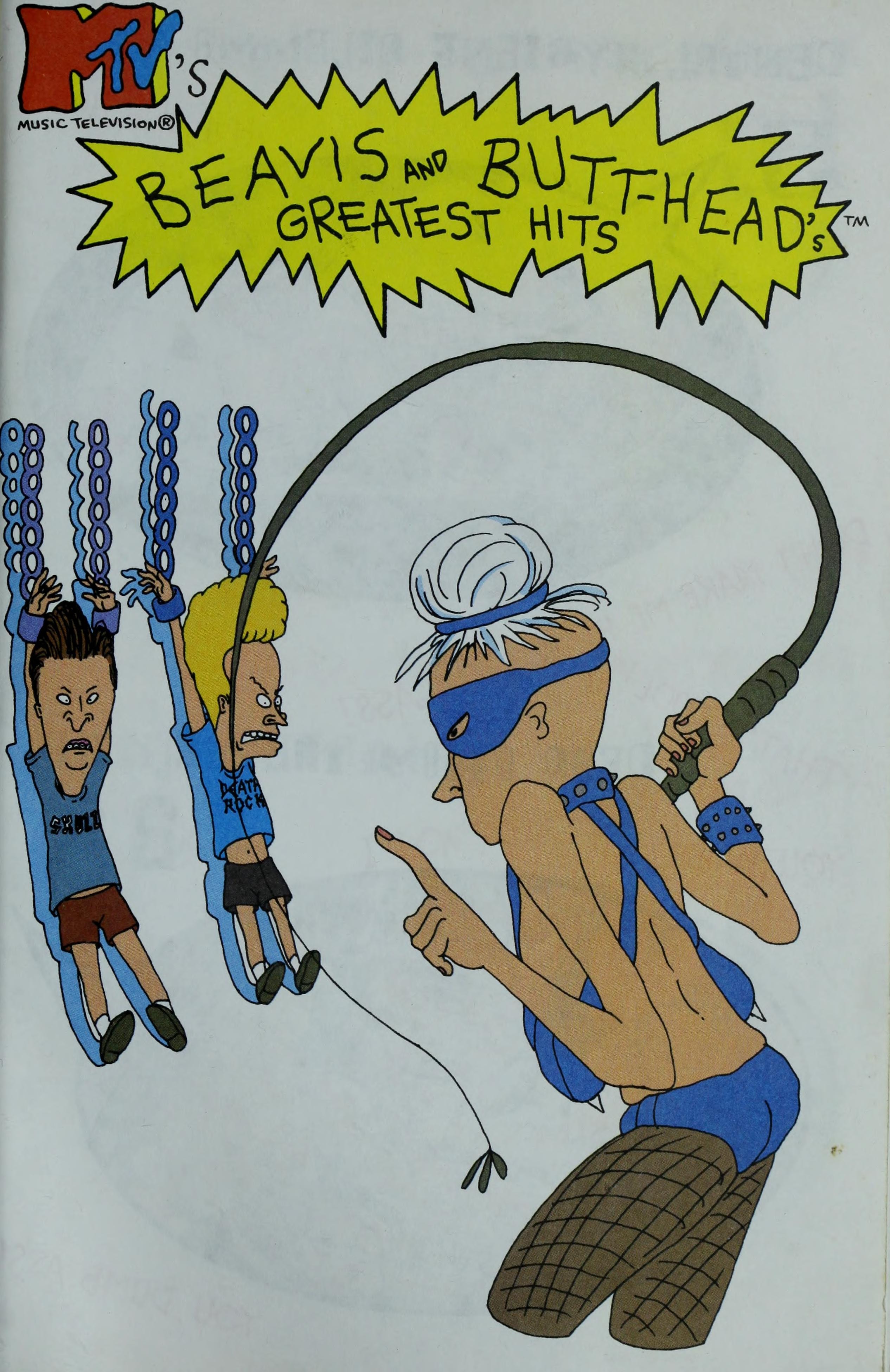 Beavis and Butt-Head's Greatest Hits #[nn] cover