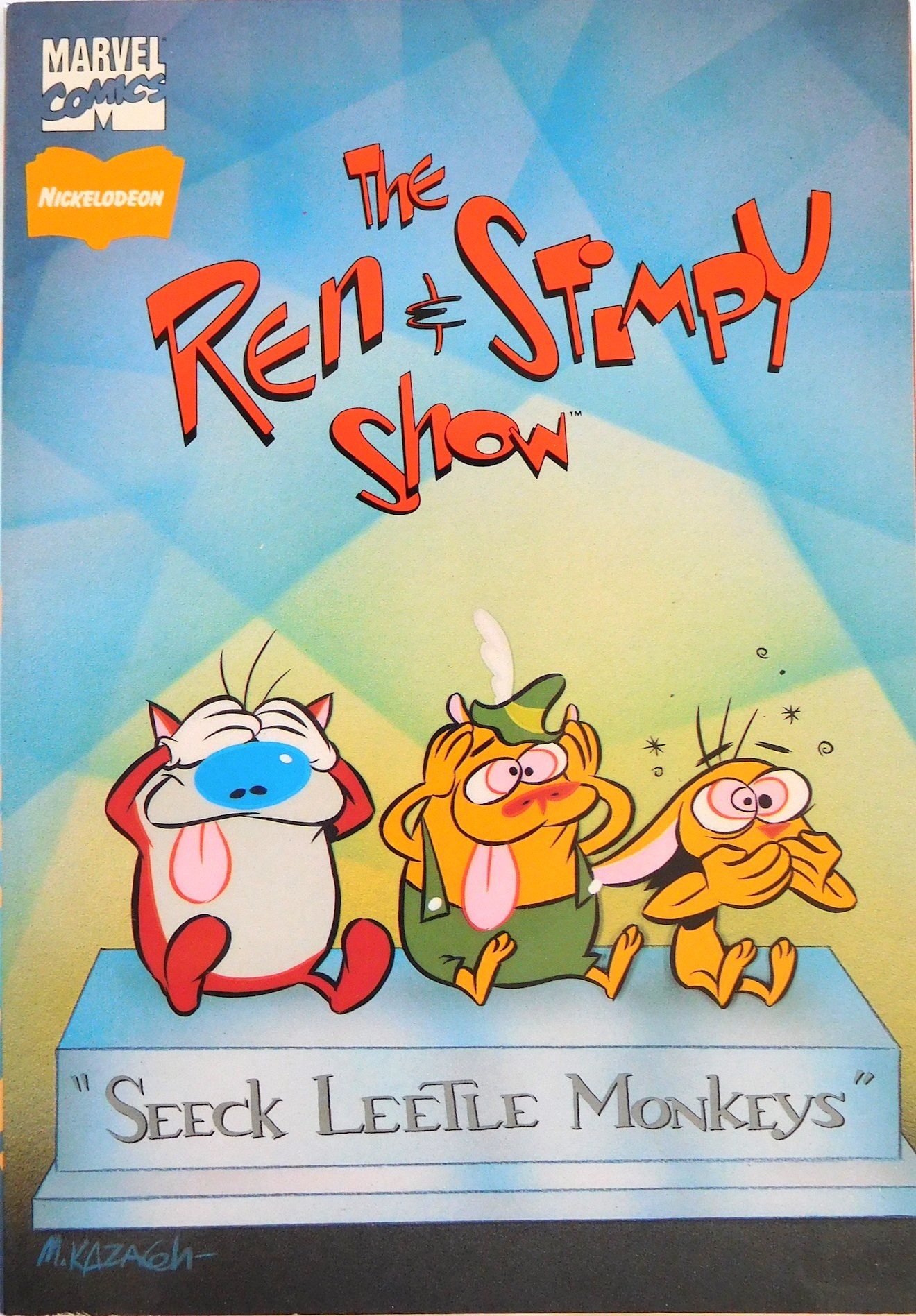The Ren & Stimpy Show: Seeck Leetle Monkeys