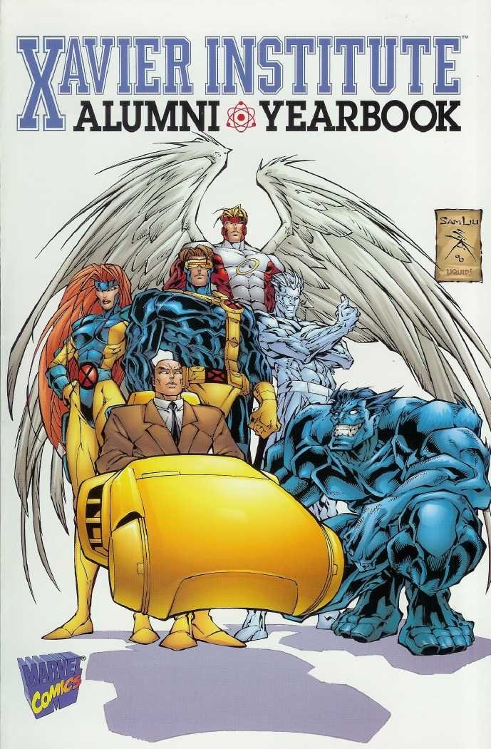 Xavier Institute Alumni Yearbook #1 cover