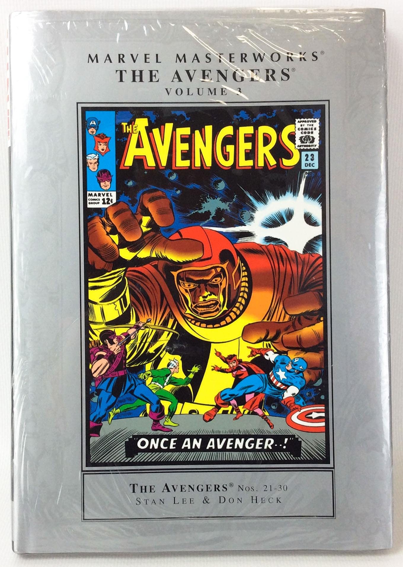 Marvel Masterworks: The Avengers #3 cover