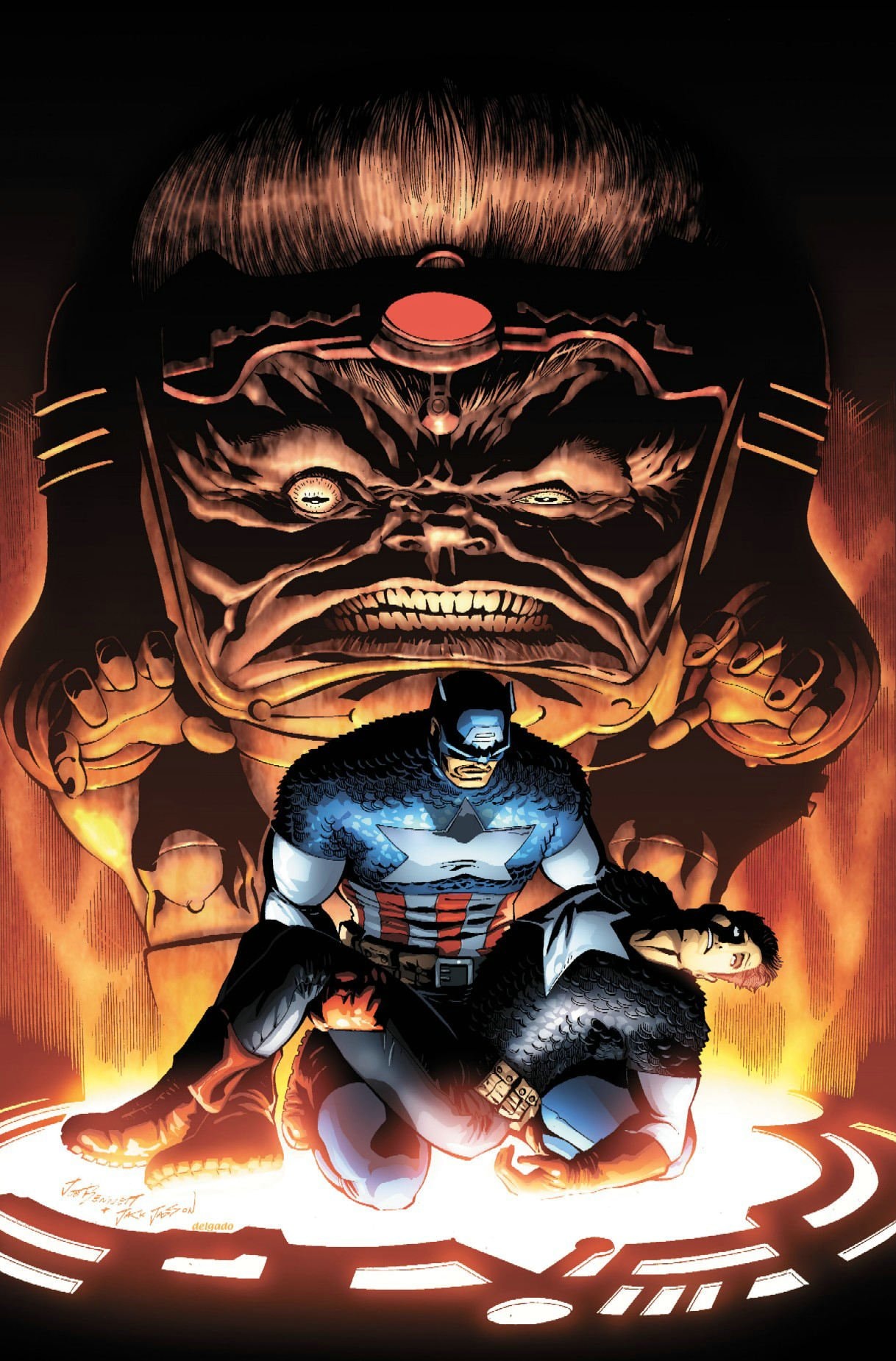 Captain America & The Falcon #2 cover