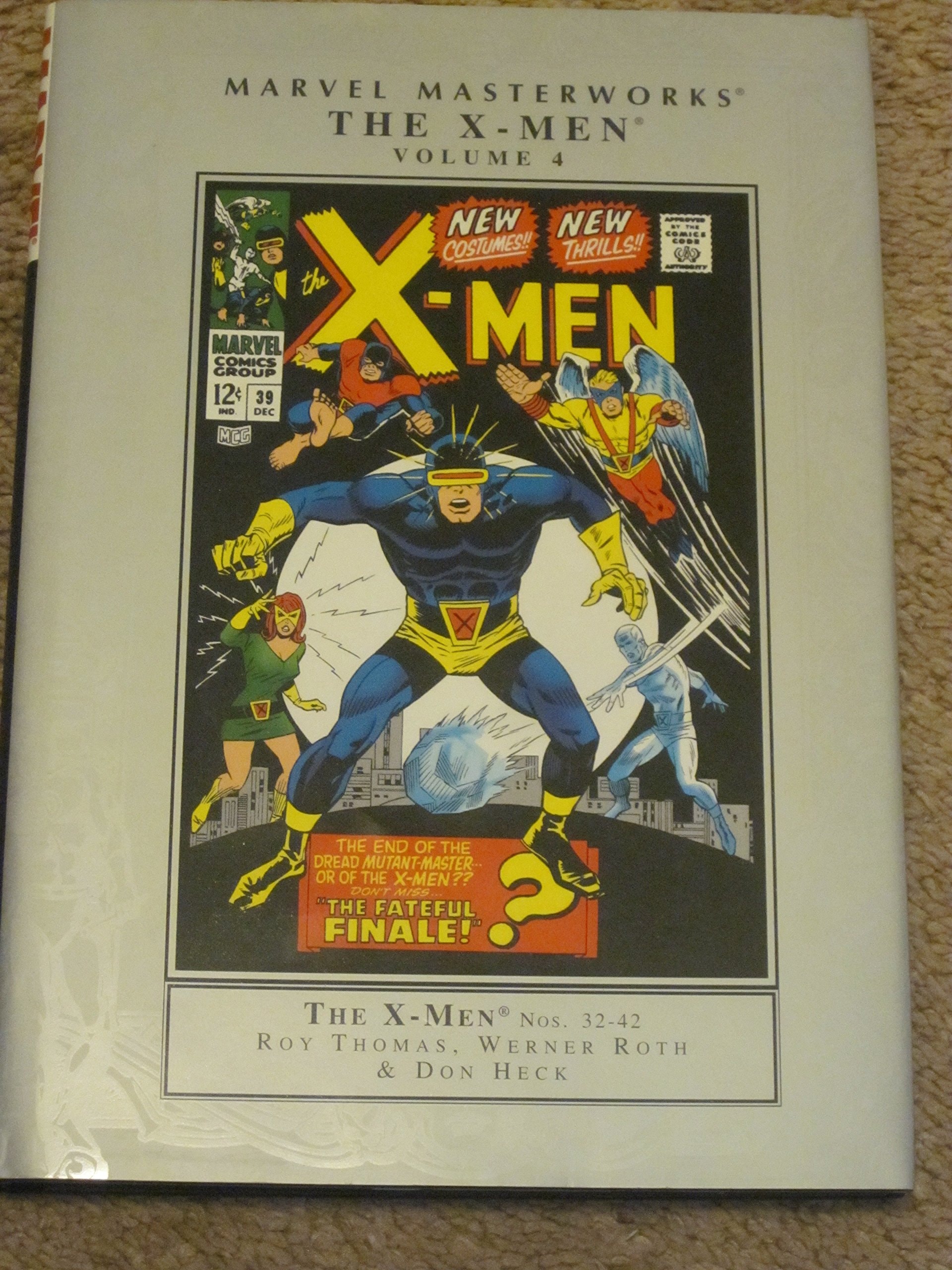 Marvel Masterworks: The X-Men #4 cover