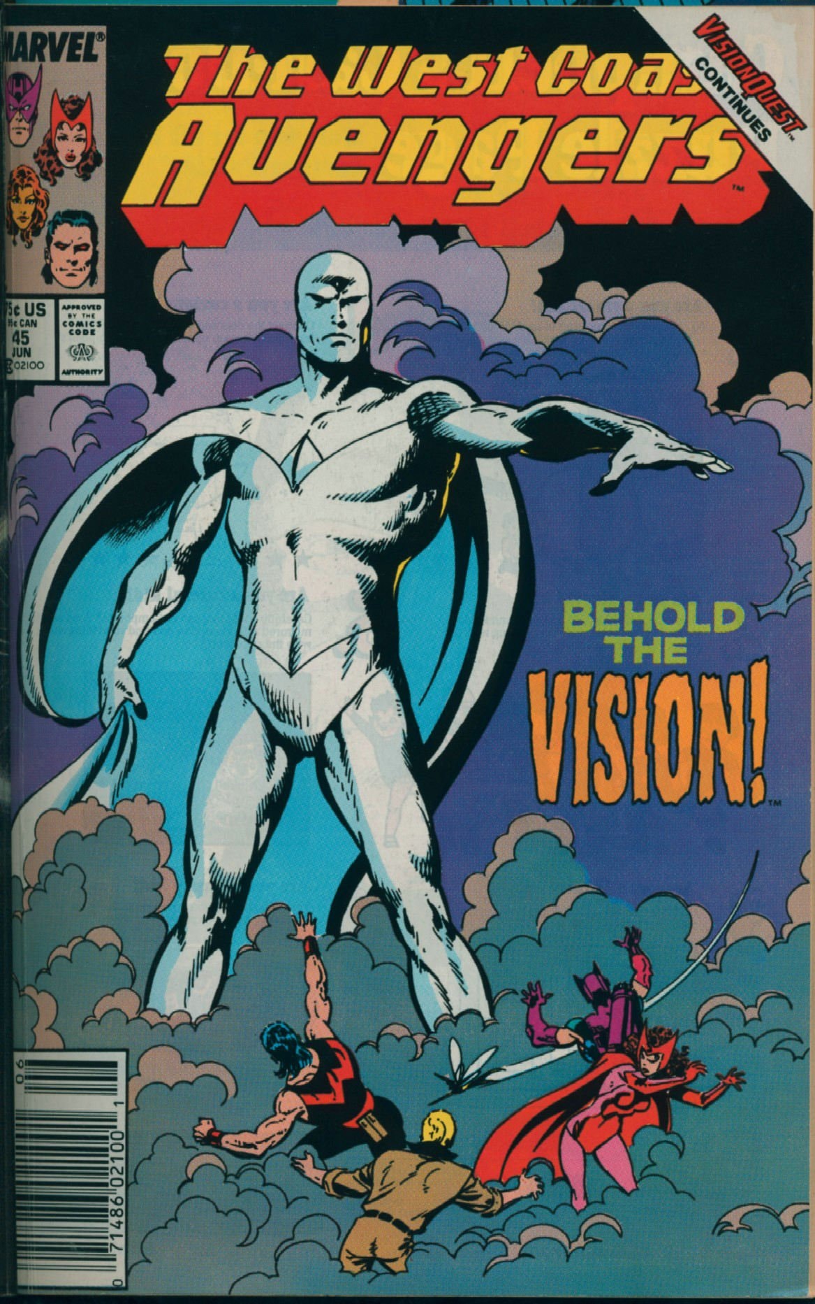 Avengers West Coast: Vision Quest #[nn]
