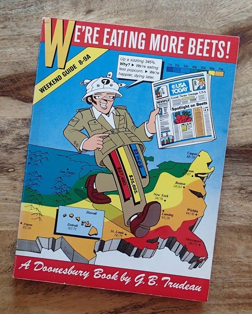 We're Eating More Beets! (A Doonesbury Book) #[nn] cover
