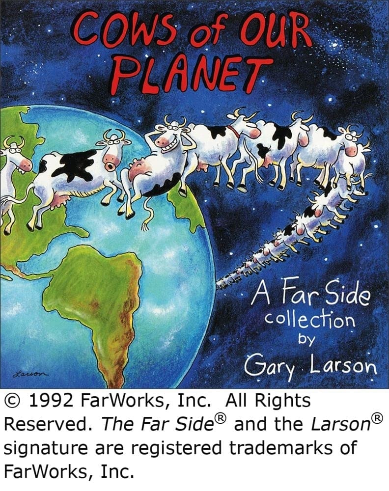 Cows of Our Planet (A Far Side Collection) #[nn] cover