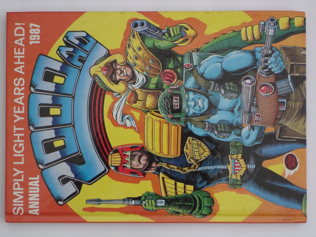 2000 AD Annual #1987 cover