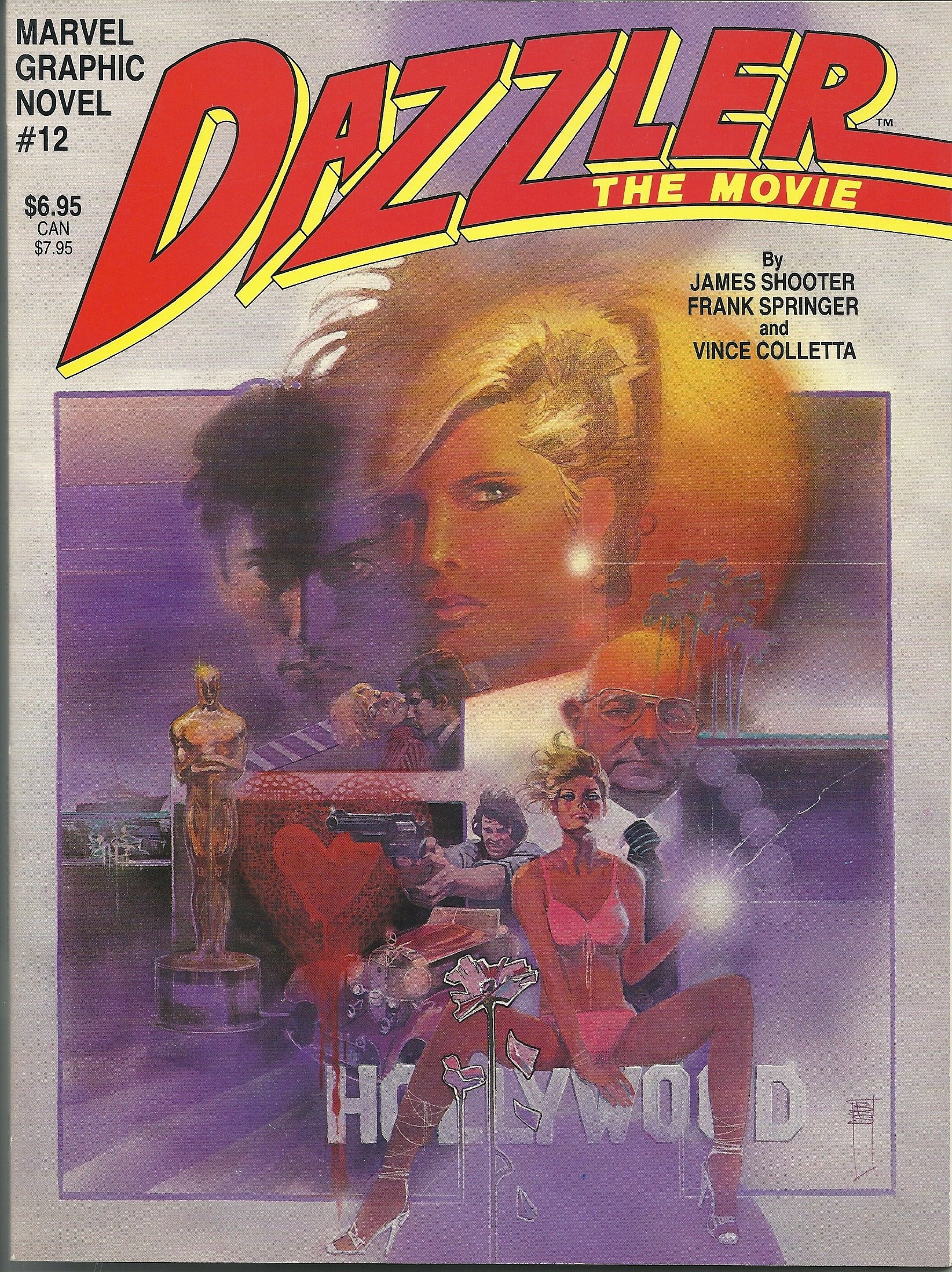 Dazzler The Movie #[nn] cover