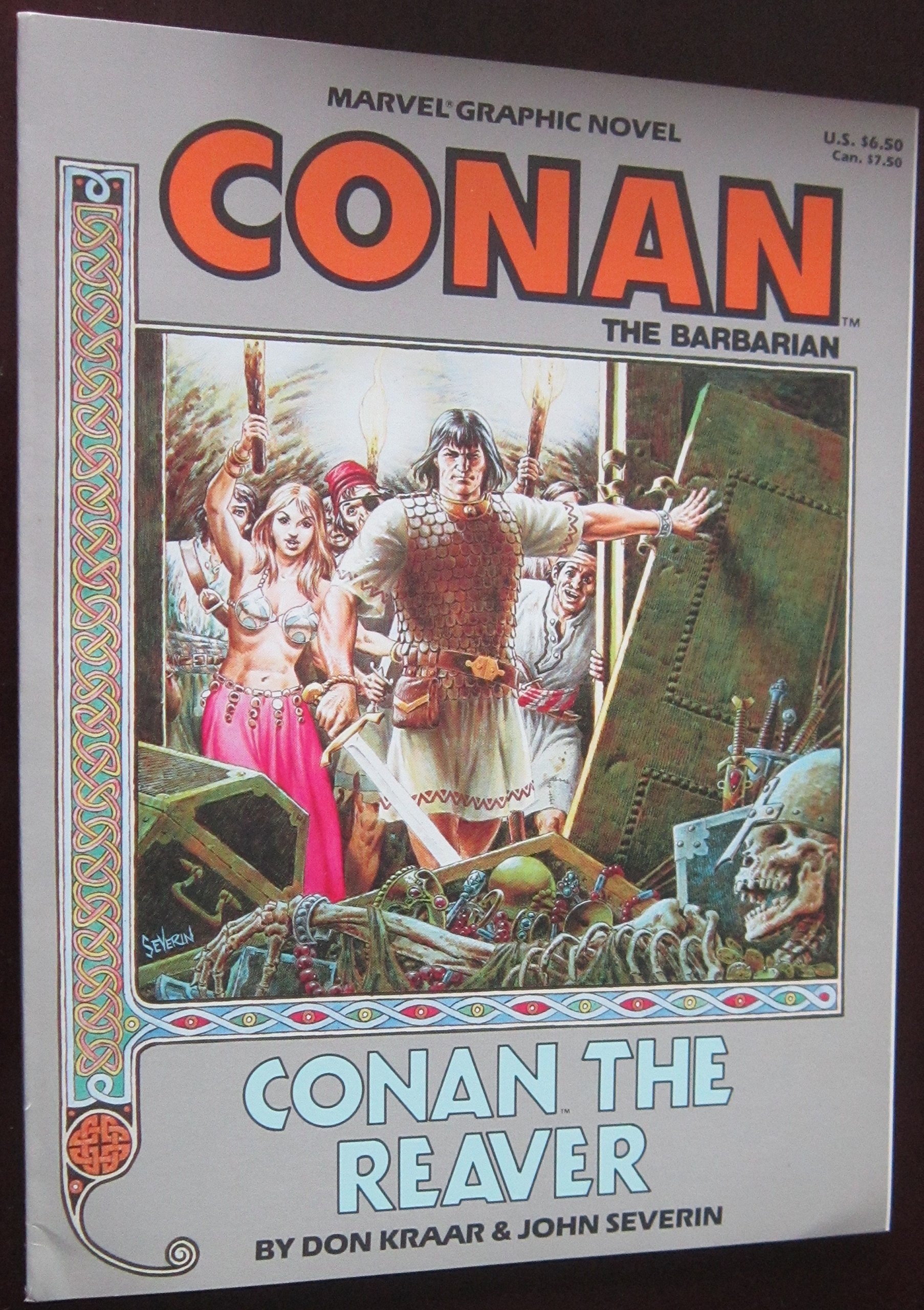 Marvel Graphic Novel: Conan the Reiver [Reaver] #[nn] cover