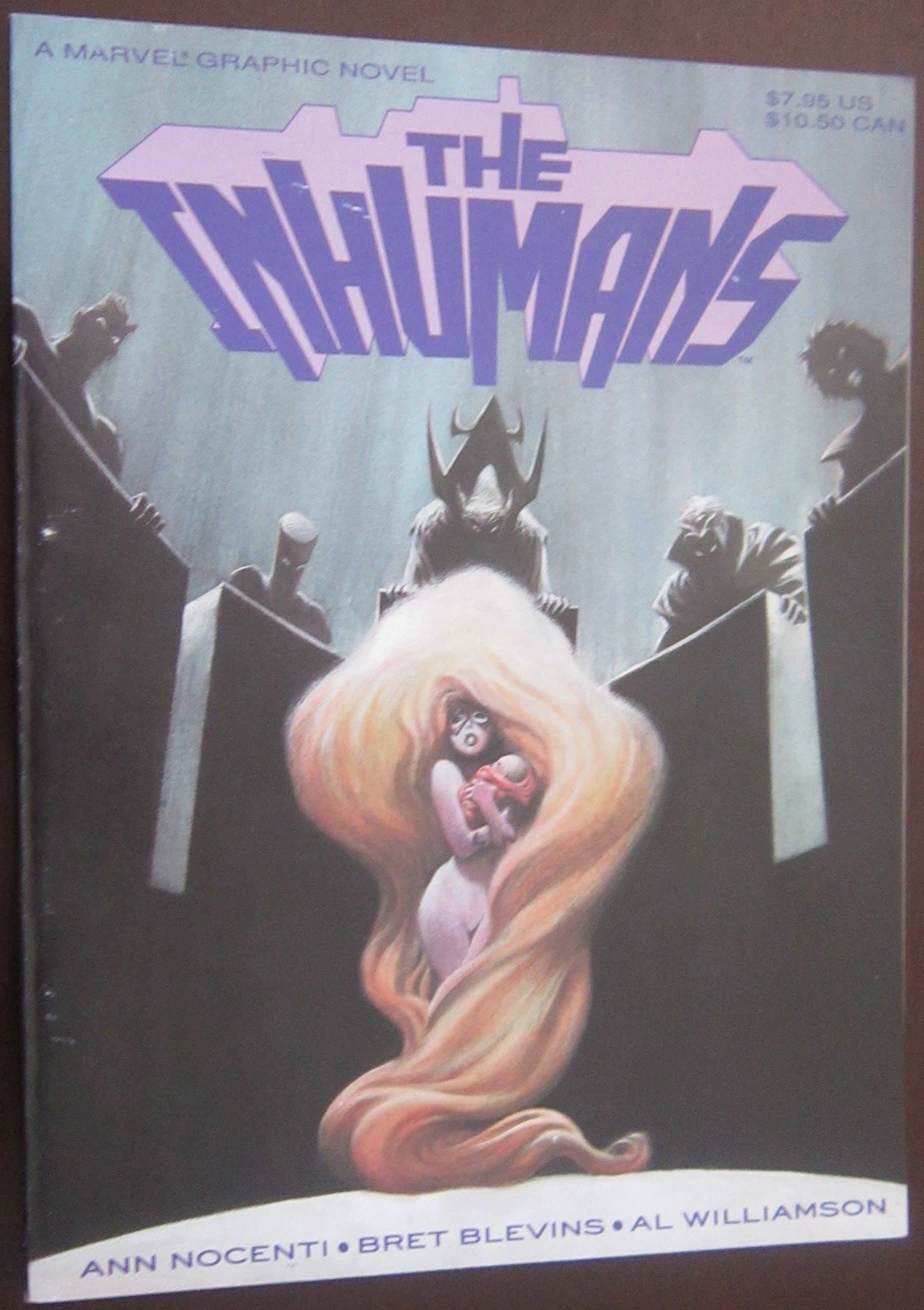The Inhumans - A Marvel Graphic Novel #[nn] cover