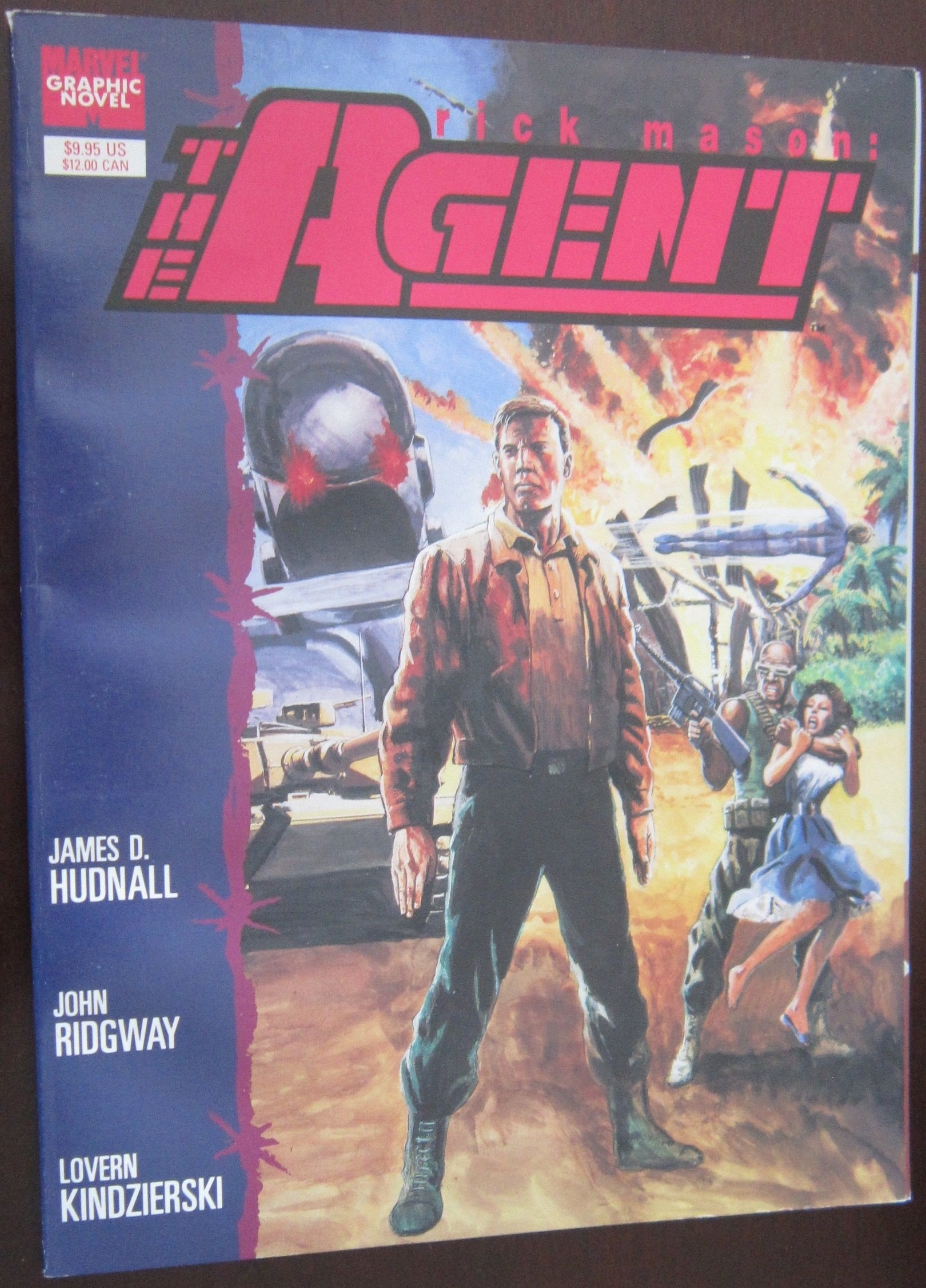 Marvel Graphic Novel: Rick Mason, the Agent #[nn] cover
