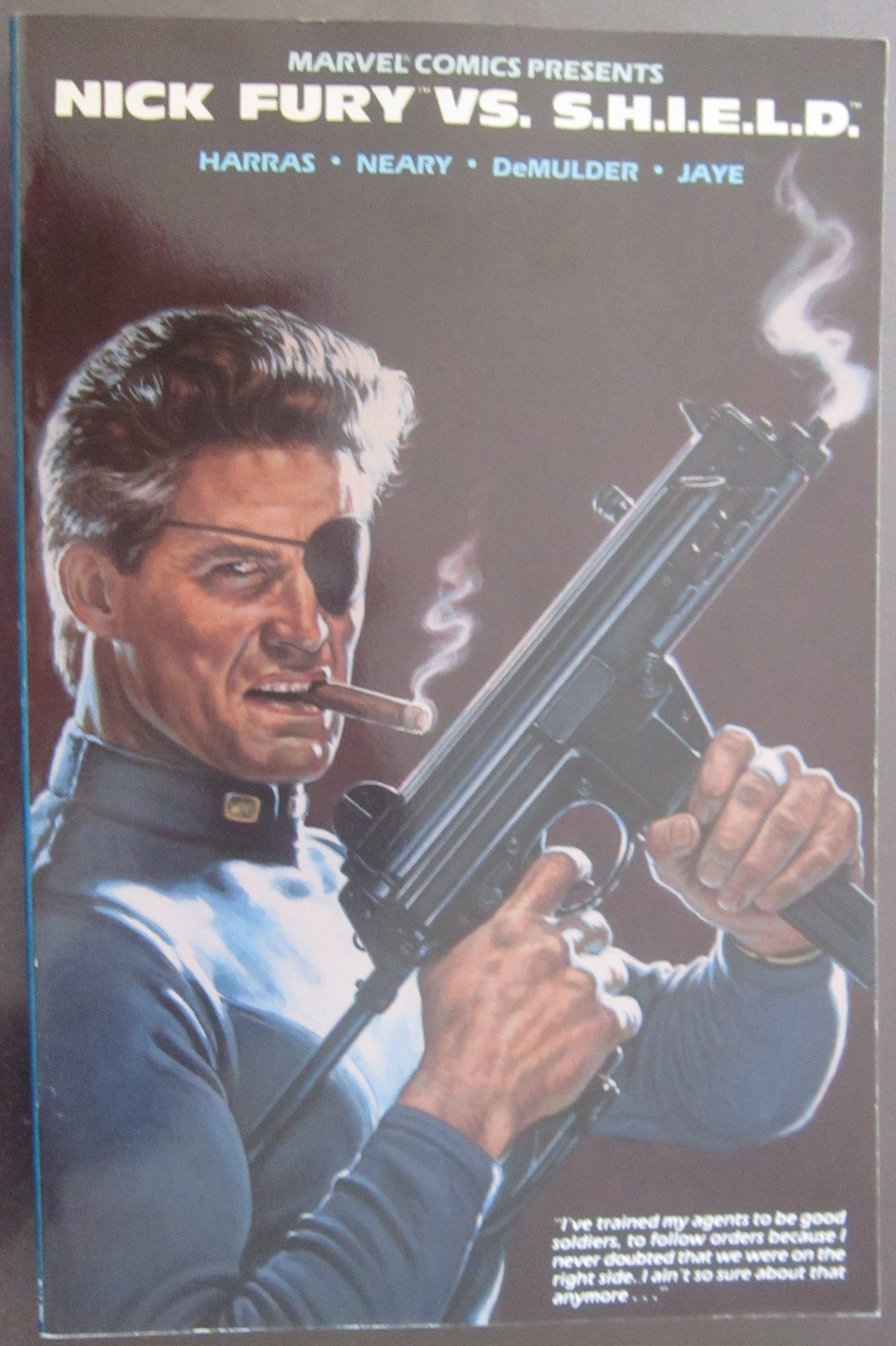 Nick Fury vs. S.H.I.E.L.D. #[nn] cover