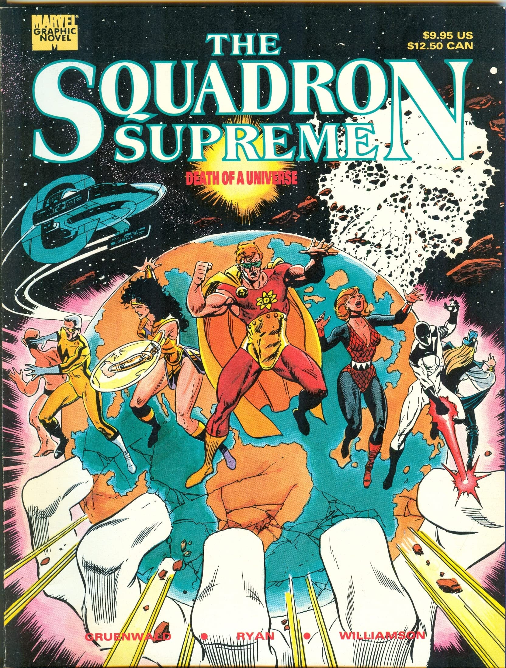 The Squadron Supreme: Death of a Universe #[nn] cover