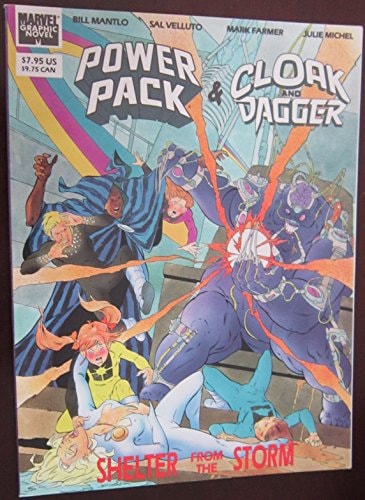 Marvel Graphic Novel: Cloak and Dagger and Power Pack: Shelter from the Storm #[nn] cover