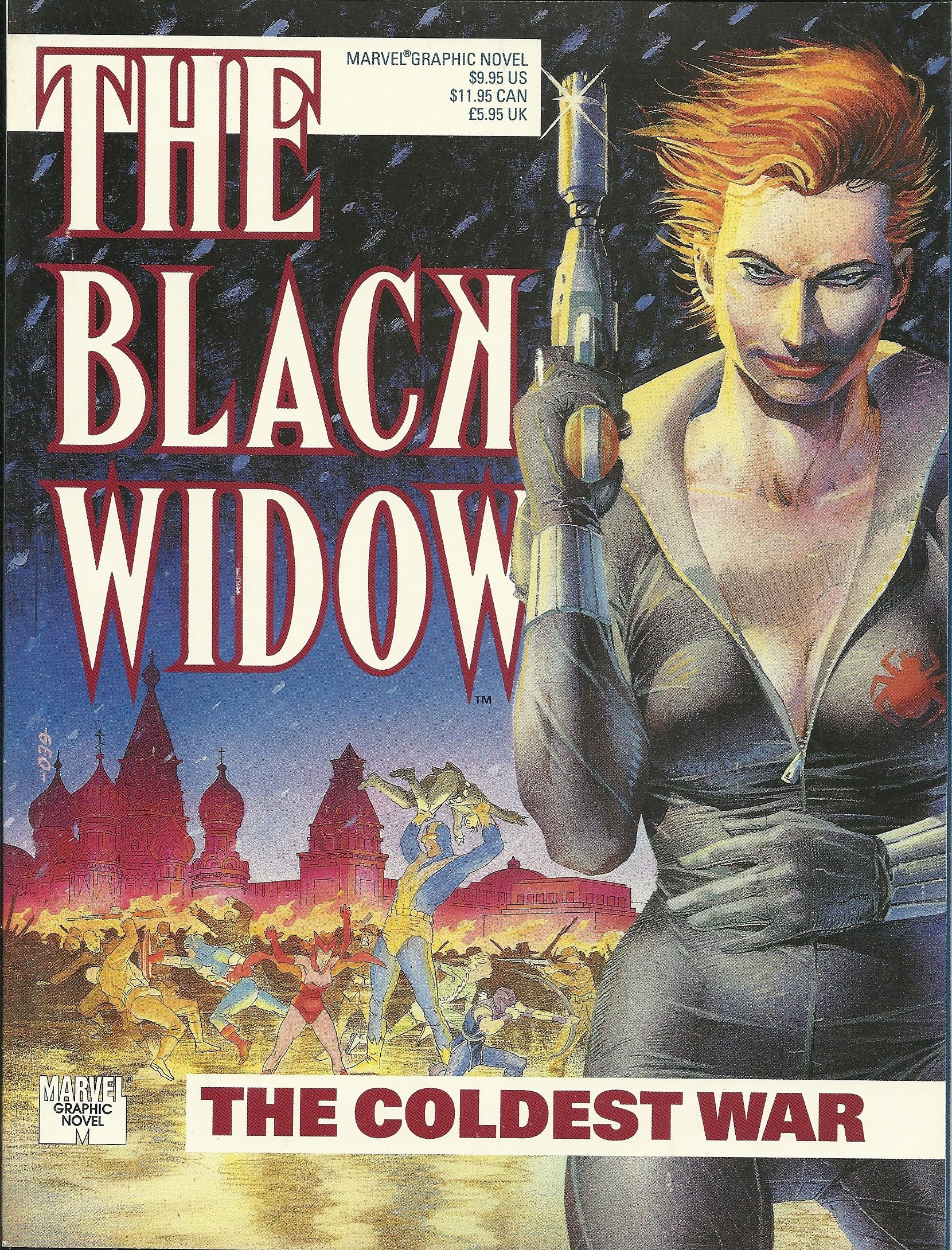 Black Widow The Coldest War #[nn] cover
