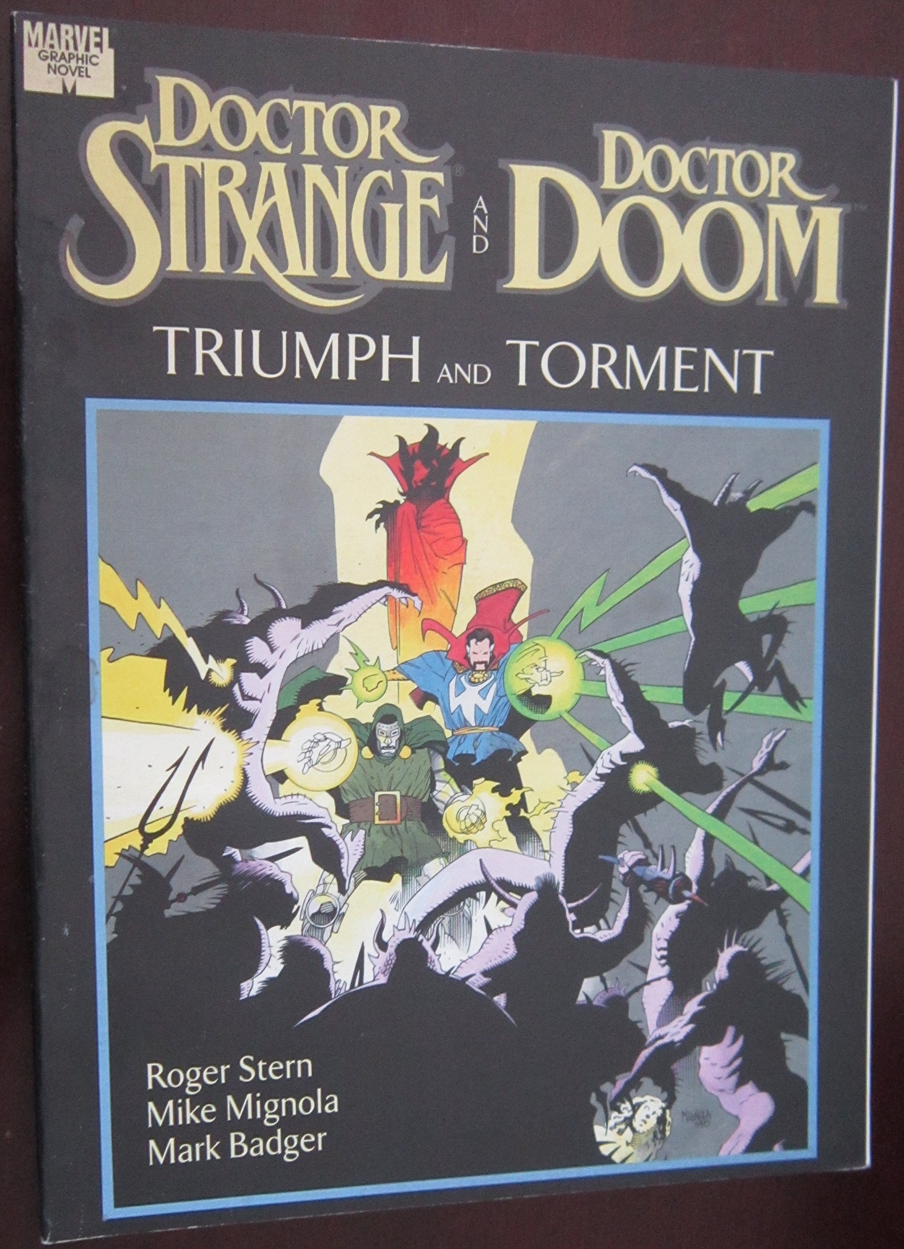 Dr. Strange and Dr. Doom: Triumph and Torment [Marvel Graphic Novel] #[nn] cover