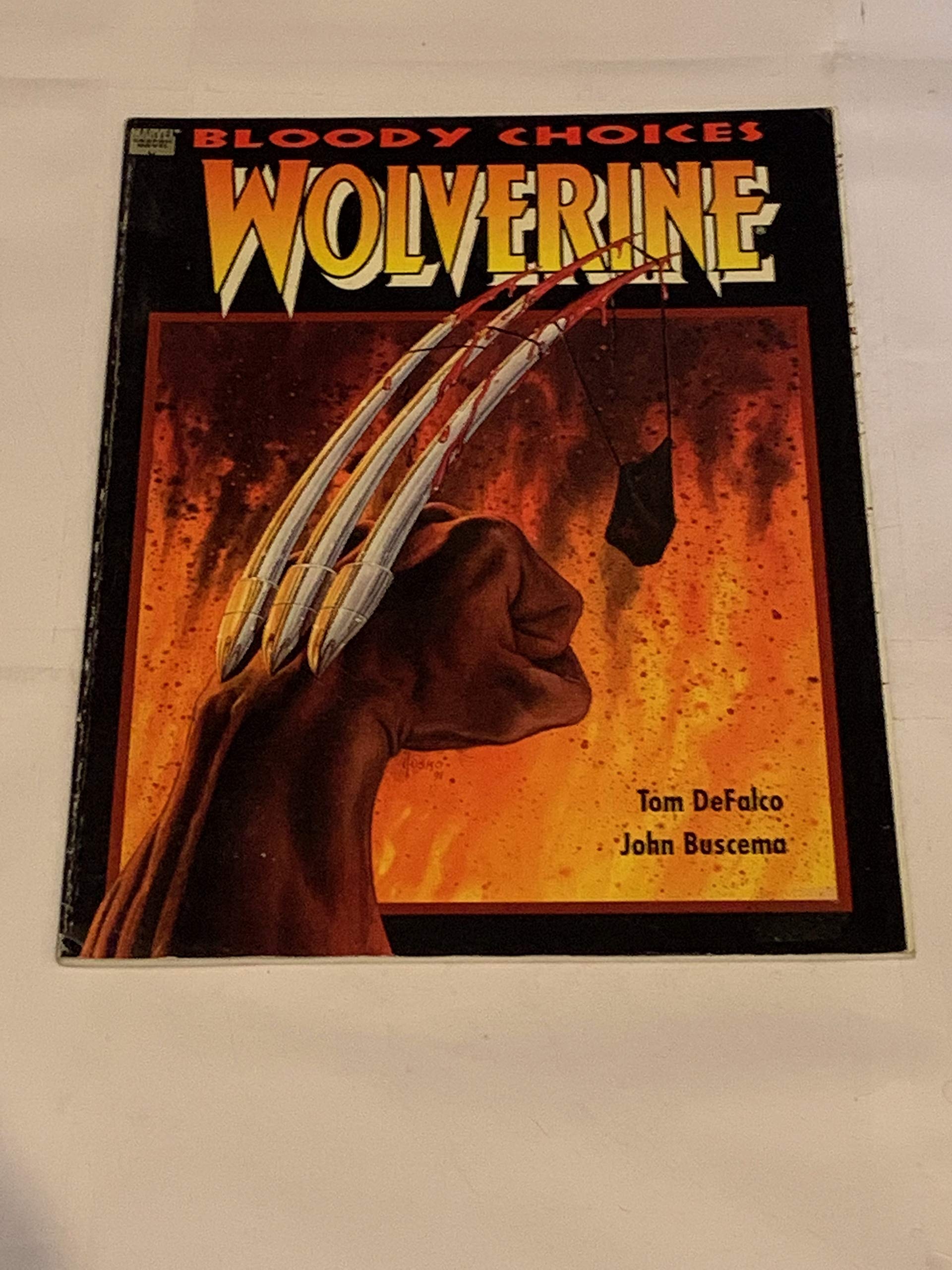 Wolverine: Bloody Choices #[nn] cover