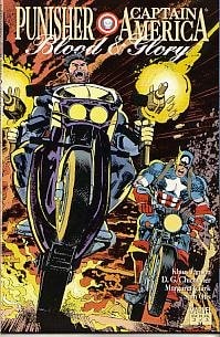 Blood and Glory [Punisher / Captain America] #2 cover