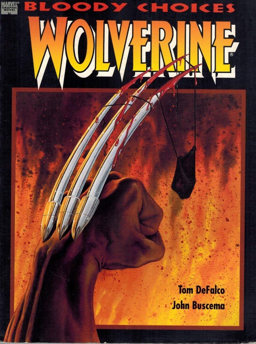 Wolverine: Bloody Choices #[nn] cover